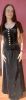 Adult Female Costumes to Hire - Velvet Crop Shortsleeve jacket & long skirt - 2pce - SMALL